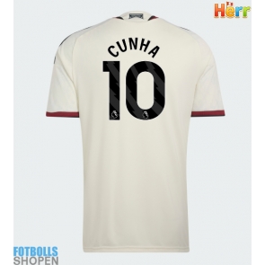 Billiga Manchester United Matheus Cunha #10 Tredjeställ 2026-27 Kortärmad